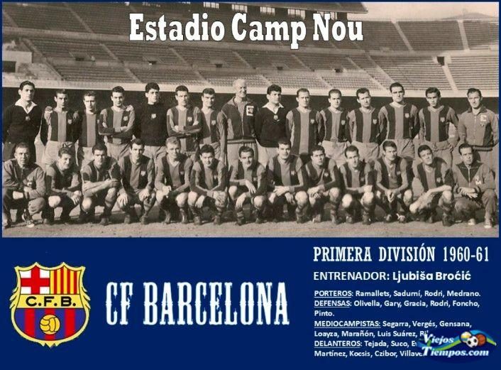 Club de Fútbol Barcelona. 1960 - 1961 Club de Fútbol Barcelona. 1960 - 1961