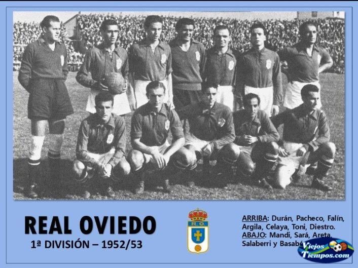 Real Oviedo Club de Fútbol. 1952 - 1953 Real Oviedo Club de Fútbol. 1952 - 1953