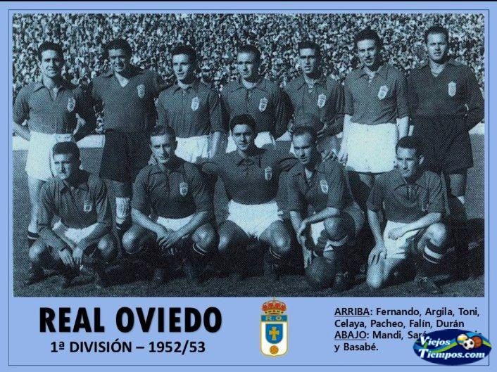 Real Oviedo Club de Fútbol. 1952 - 1953 Real Oviedo Club de Fútbol. 1952 - 1953