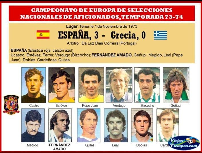 Selección Nacional España 1973 - 1974 Selección Nacional España 1973 - 1974