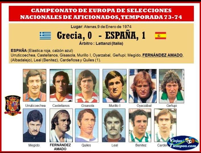 Selección Nacional España 1973 - 1974 Selección Nacional España 1973 - 1974