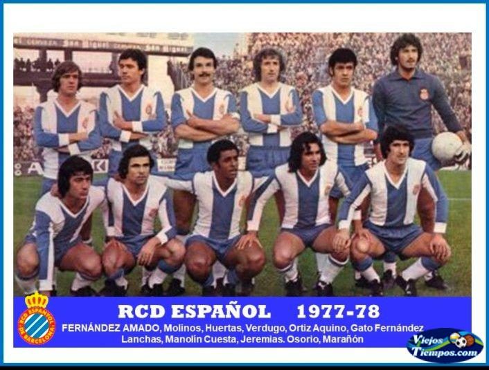 Real Club Deportivo Español 1977 - 1978 Real Club Deportivo Español 1977 - 1978