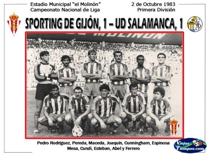 Real Sporting de Gijón. 1983 - 1984 Real Sporting de Gijón. 1983 - 1984