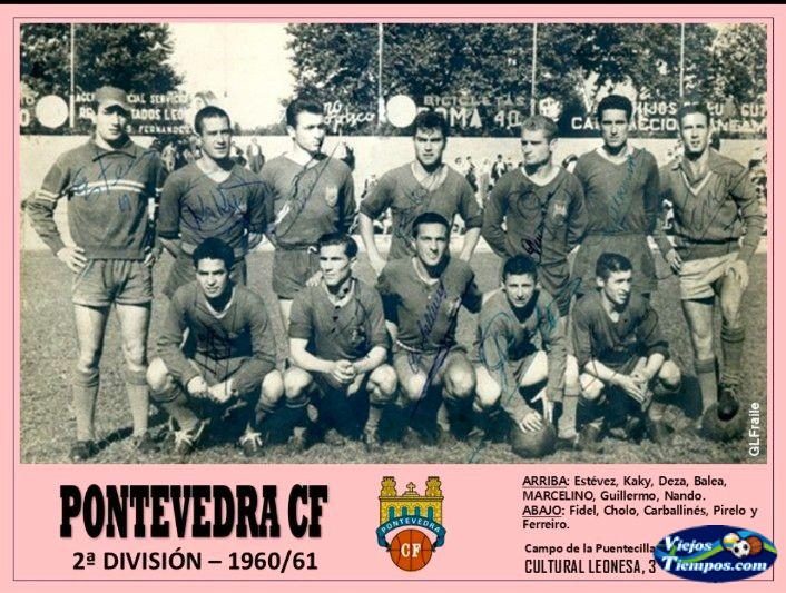 Pontevedra Club de Fútbol 1960 - 1961 Pontevedra Club de Fútbol 1960 - 1961