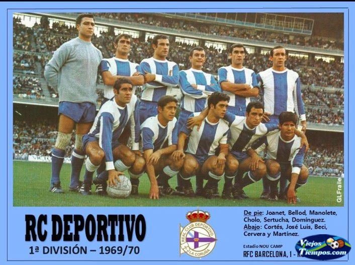 Real Club Deportivo de La Coruña 1969 - 1970 Real Club Deportivo de La Coruña 1969 - 1970
