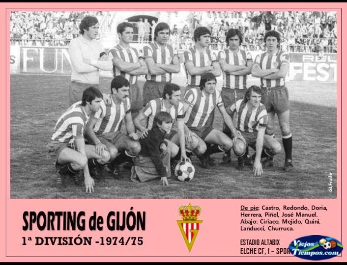 Real Sporting de Gijón 1974 - 1975 Real Sporting de Gijón 1974 - 1975