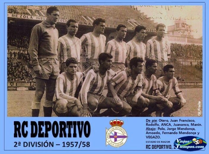 Real Club Deportivo de La Coruña 1957 - 1958 Real Club Deportivo de La Coruña 1957 - 1958