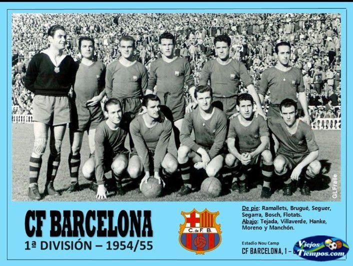 Club de Fútbol Barcelona 1954 - 1955