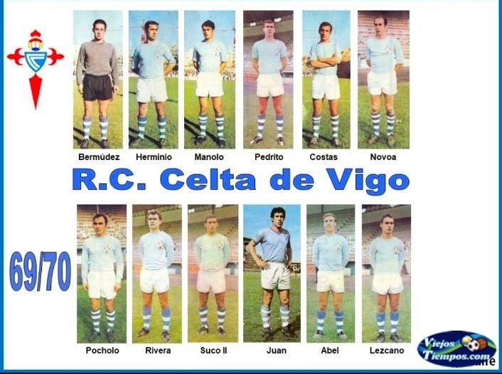 Real Club Celta de Vigo. 1969 - 1970 Real Club Celta de Vigo. 1969 - 1970