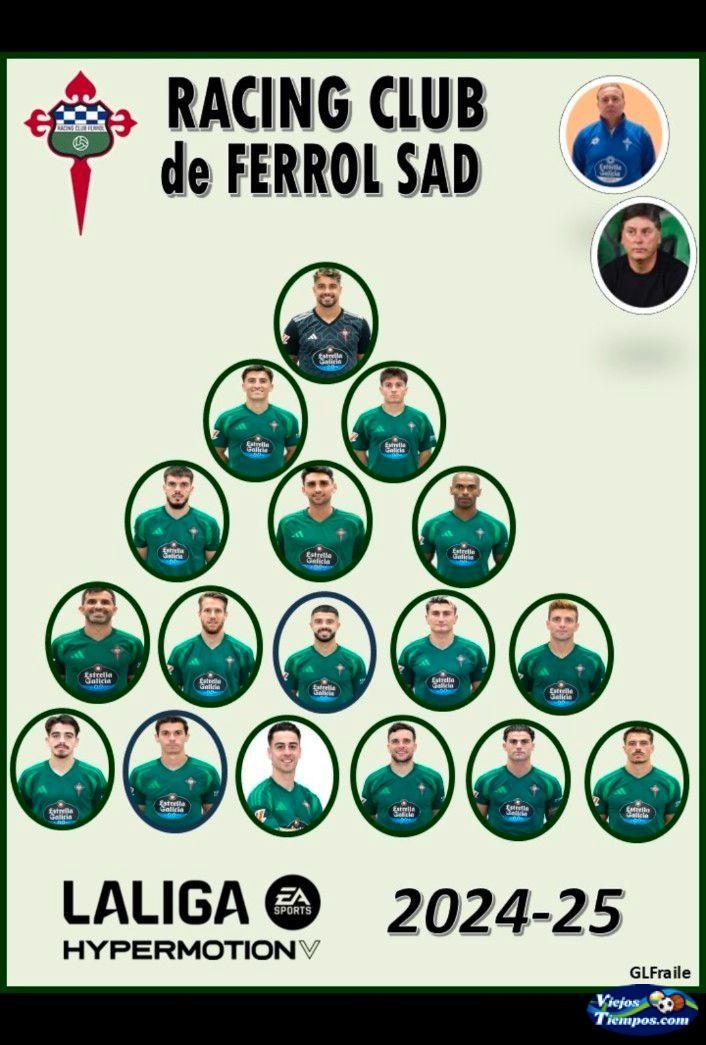 Racing Club de Ferrol S.A.D 2024 - 2025 Racing Club de Ferrol S.A.D 2024 - 2025