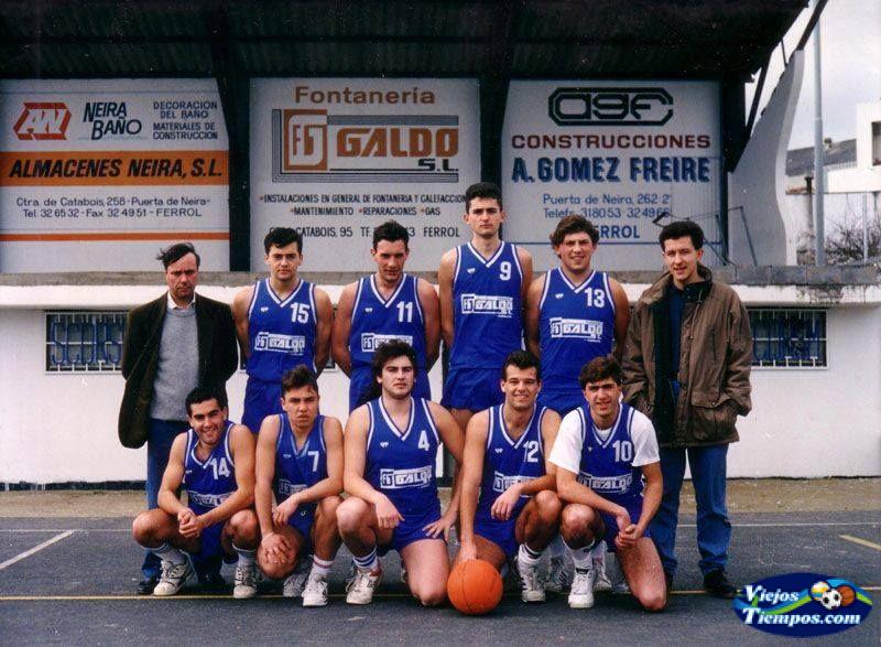 Santa Marina Basket Ferrol. 1993 - 1994 Santa Marina Basket Ferrol. 1993 - 1994