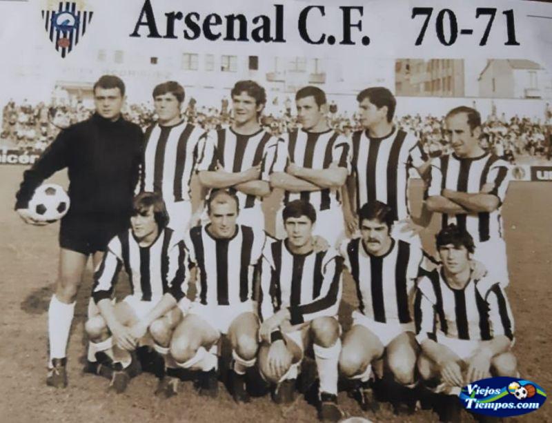 Club Arsenal de El Ferrol. 1970 - 1971