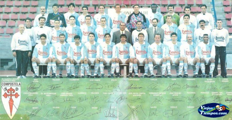 Sociedad Deportiva Compostela. 1995 - 1996