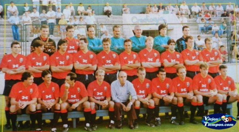 Club Atlético Osasuna. 1990 - 1991 Club Atlético Osasuna. 1990 - 1991