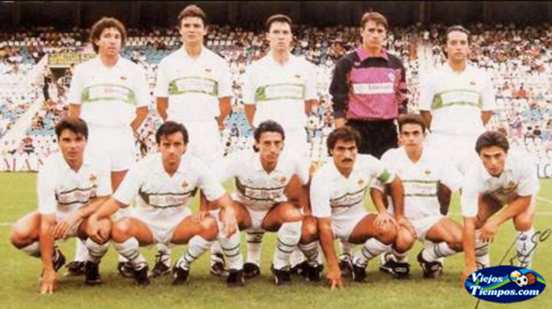 Elche Club de Fútbol. 1990 – 1991 – Viejos Tiempos