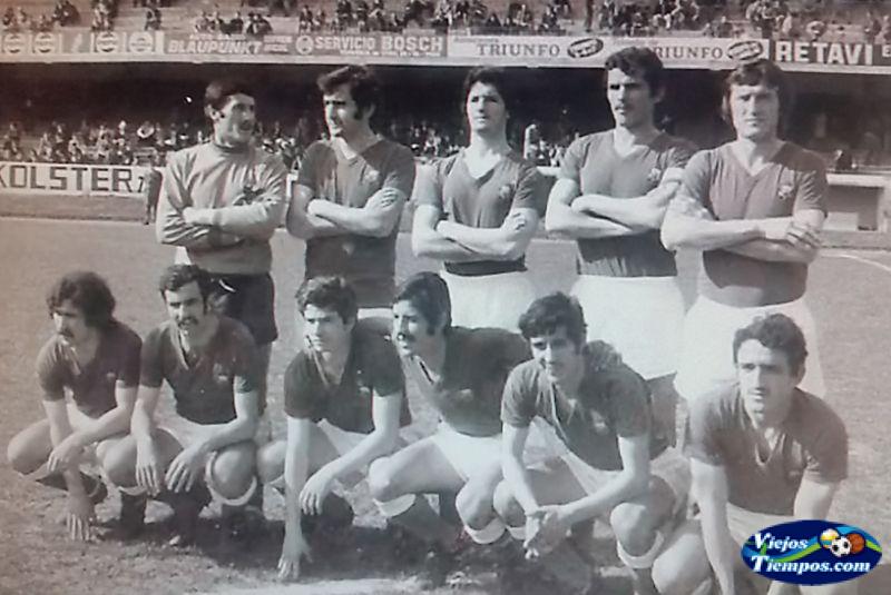 Racing Club de Fútbol. 1974 - 1975 Racing Club de Fútbol. 1974 - 1975