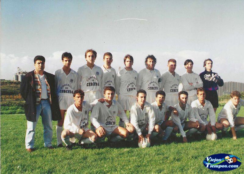 Club de Fútbol Encrobas. 1990 - 1991 Club de Fútbol Encrobas. 1990 - 1991