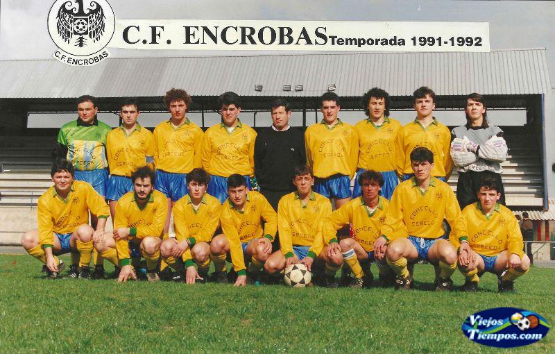 Club de Fútbol Encrobas. 1991 - 1992 Club de Fútbol Encrobas. 1991 - 1992