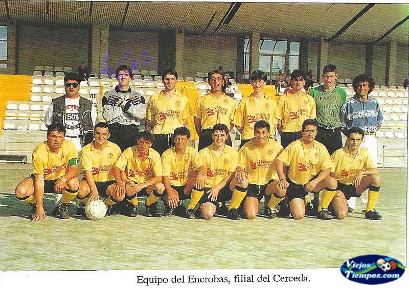 Club de Fútbol Encrobas. 1990 - 1991 Club de Fútbol Encrobas. 1990 - 1991