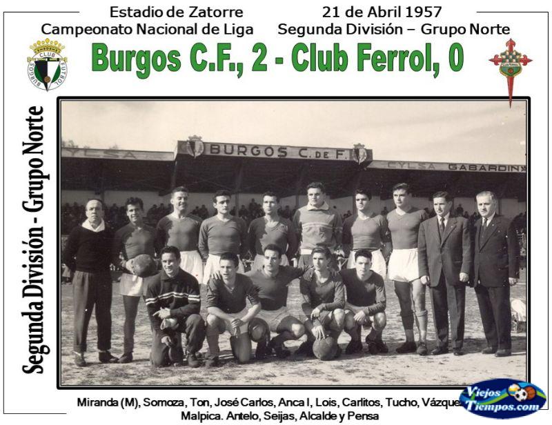 Club Ferrol 1956 - 1957 Club Ferrol 1956 - 1957