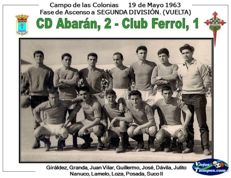 Club Ferrol. 1962 - 1963 Club Ferrol. 1962 - 1963