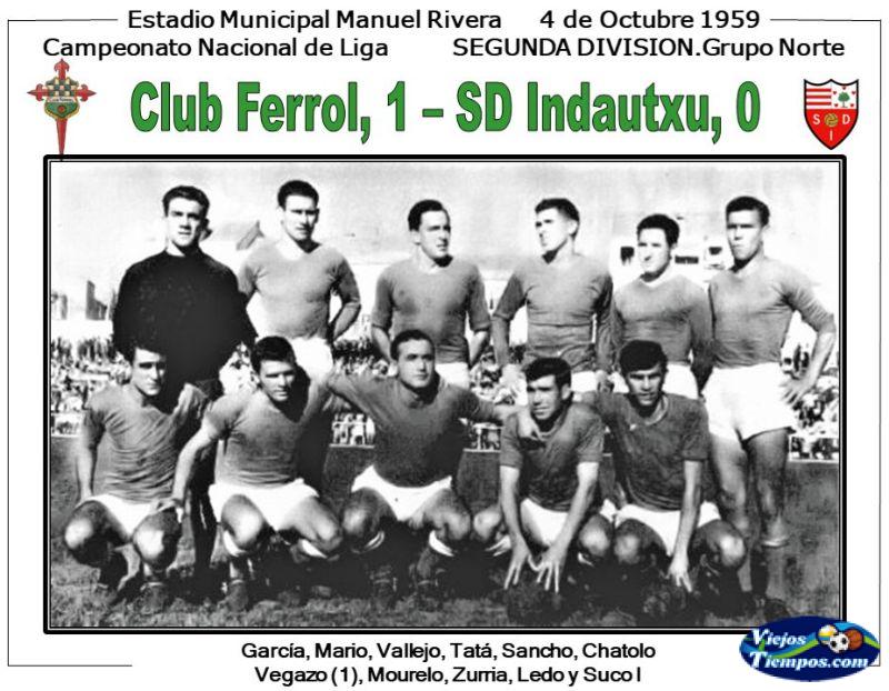 Club Ferrol. 1959 - 1960 Club Ferrol. 1959 - 1960