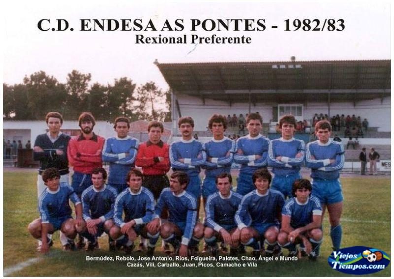 Club Deportivo Endesa As Pontes. 1982 - 1983 Club Deportivo Endesa As Pontes. 1982 - 1983