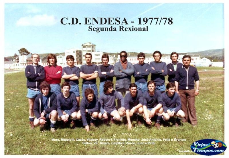 Club Deportivo Endesa As Pontes. 1977 - 1978 Club Deportivo Endesa As Pontes. 1977 - 1978