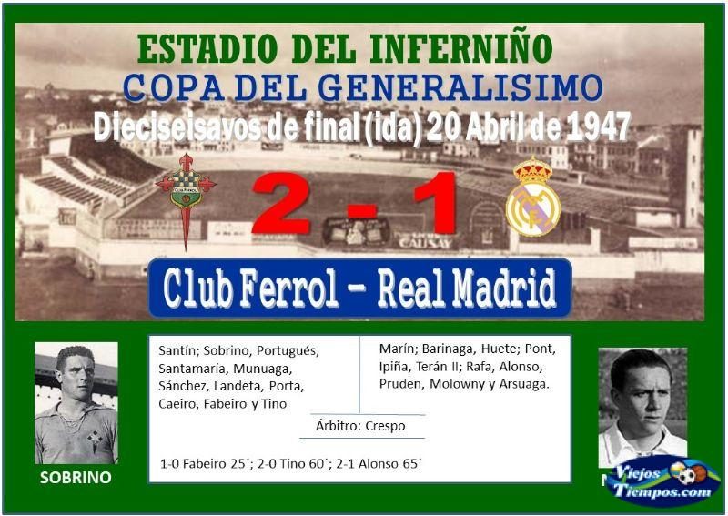 Club Ferrol. 1946 - 1947 Club Ferrol. 1946 - 1947