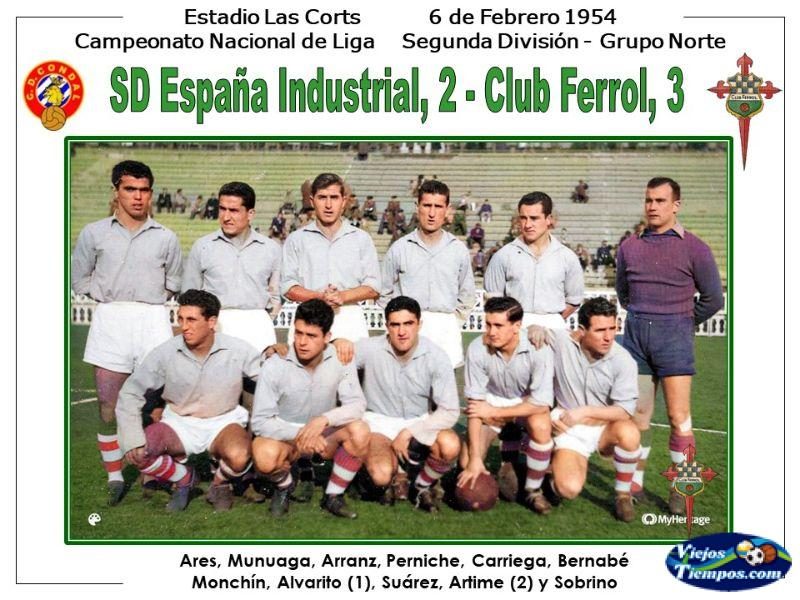 Club Ferrol. 1953 - 1954 Club Ferrol. 1953 - 1954
