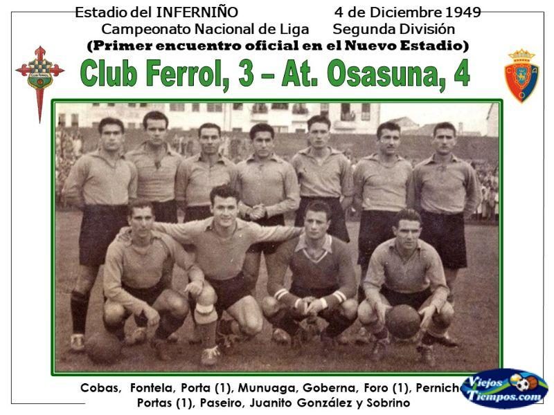 Club Ferrol. 1949 - 1950 Club Ferrol. 1949 - 1950