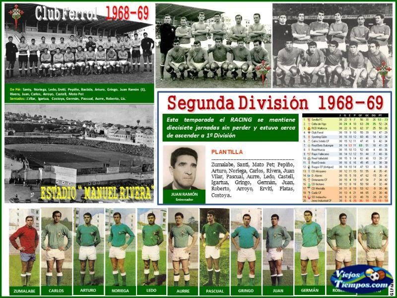 Club Ferrol. 1968 - 1969 Club Ferrol. 1968 - 1969