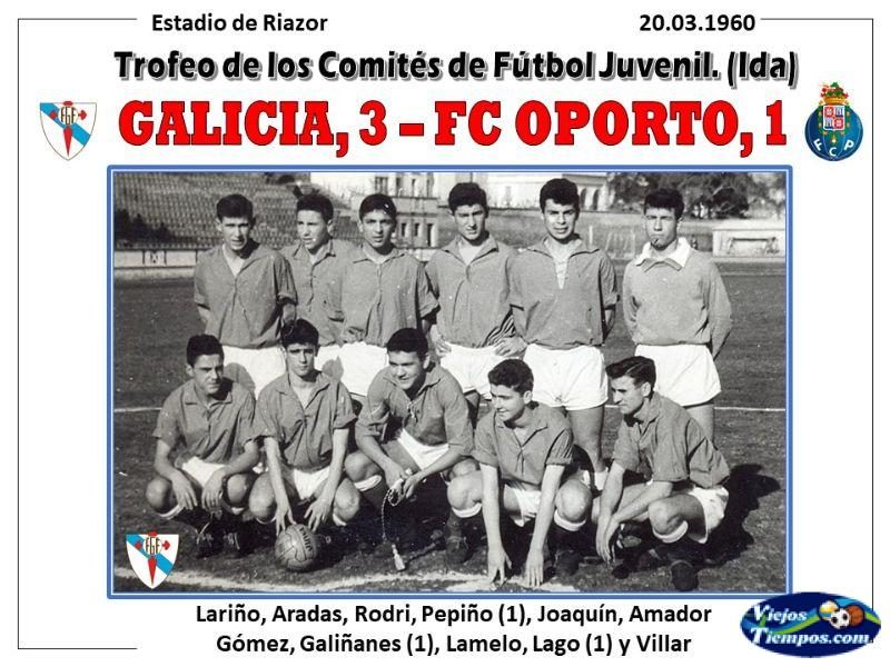Selección de Galicia. 1959 - 1960 Selección de Galicia. 1959 - 1960