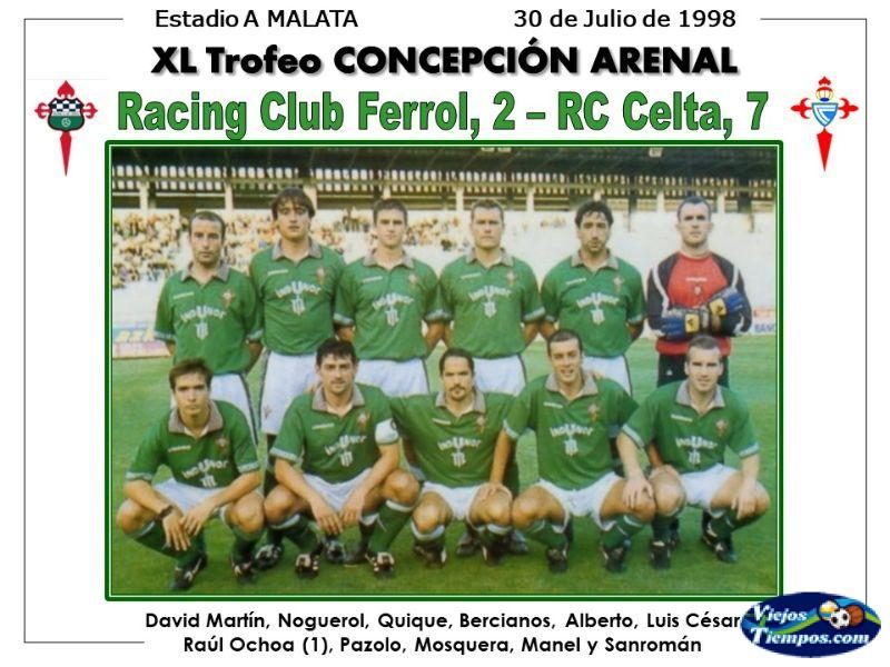 Racing Club de Ferrol. 1998 - 1999