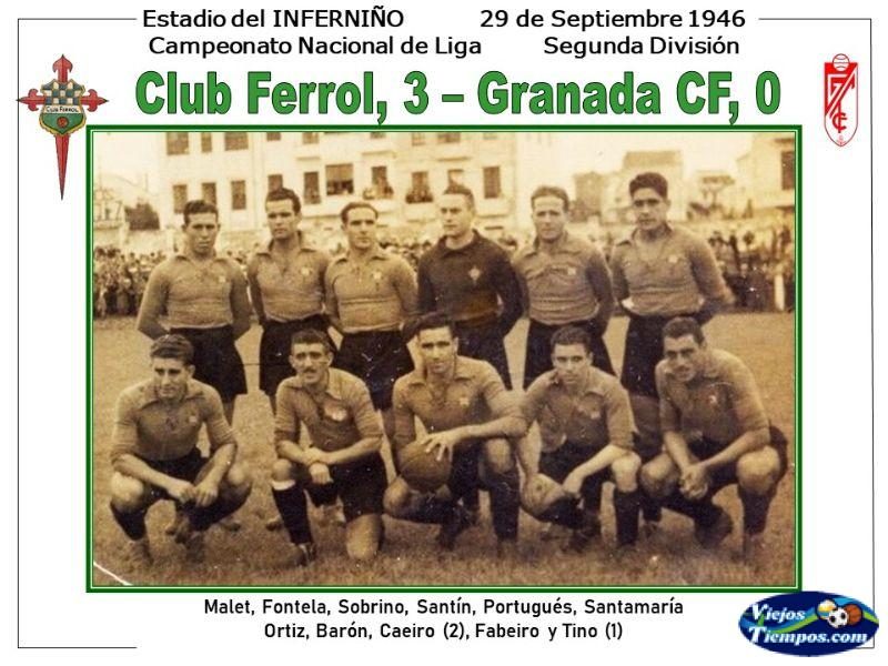 Club Ferrol. 1946 - 1947 Club Ferrol. 1946 - 1947