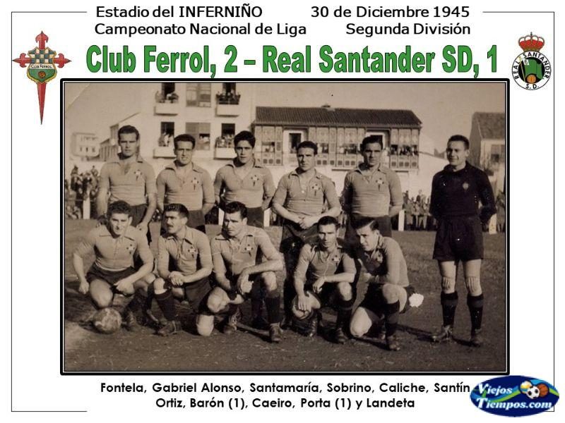 Club Ferrol. 1945 - 1946 Club Ferrol. 1945 - 1946