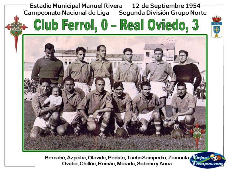 Club Ferrol. 1954 - 1955 Club Ferrol. 1954 - 1955