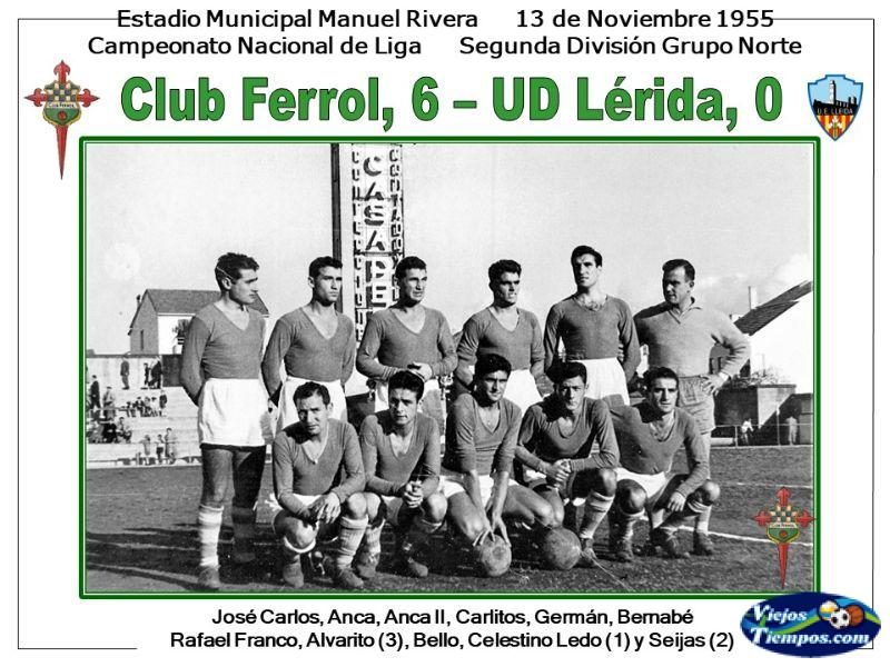Club Ferrol. 1955 - 1956 Club Ferrol. 1955 - 1956