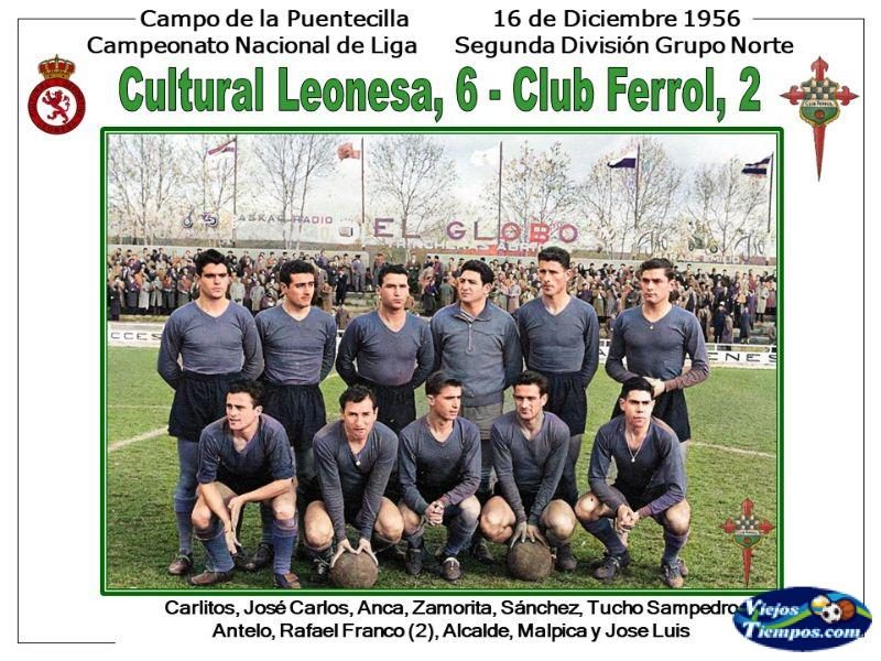 Club Ferrol. 1956 - 1957 Club Ferrol. 1956 - 1957
