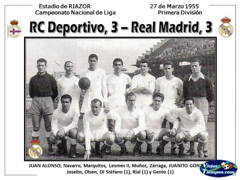 Real Madrid Club de Fútbol. 1954 - 1955 Real Madrid Club de Fútbol. 1954 - 1955