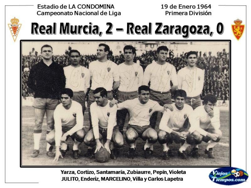 Real Zaragoza Club Deportivo. 1963 - 1964 Real Zaragoza Club Deportivo. 1963 - 1964