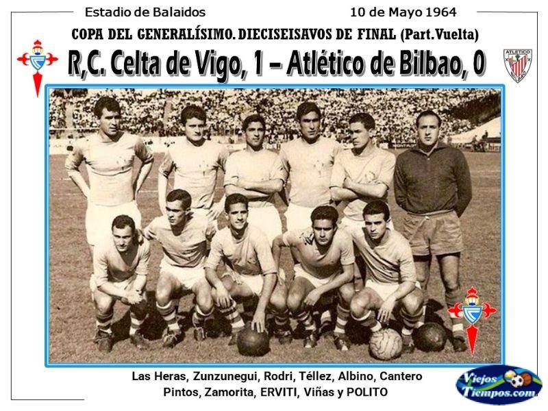 Real Club Celta de Vigo. 1963 - 1964 Real Club Celta de Vigo. 1963 - 1964