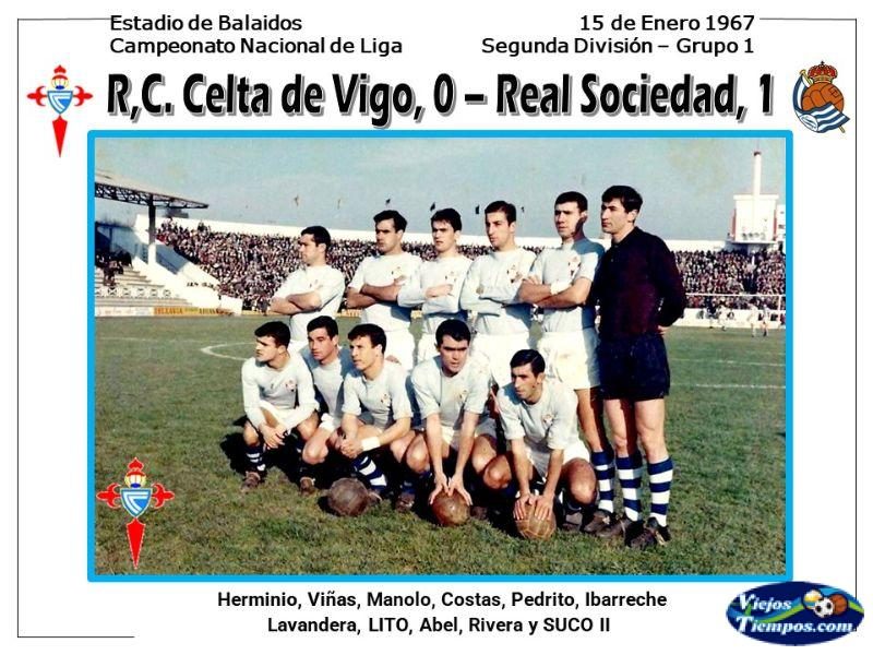 Real Club Celta de Vigo. 1966 - 1967 Real Club Celta de Vigo. 1966 - 1967