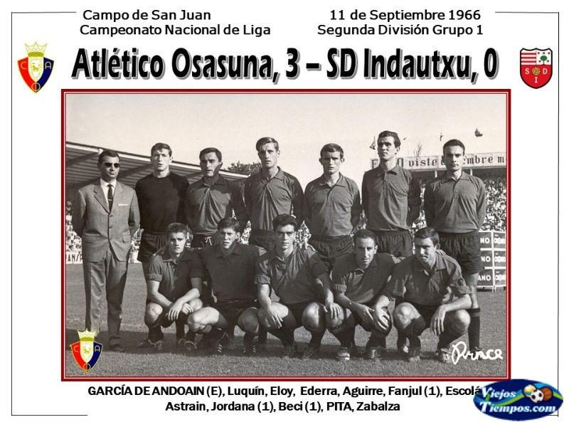 Club  Atlético Osasuna. 1966 - 1967 Club  Atlético Osasuna. 1966 - 1967