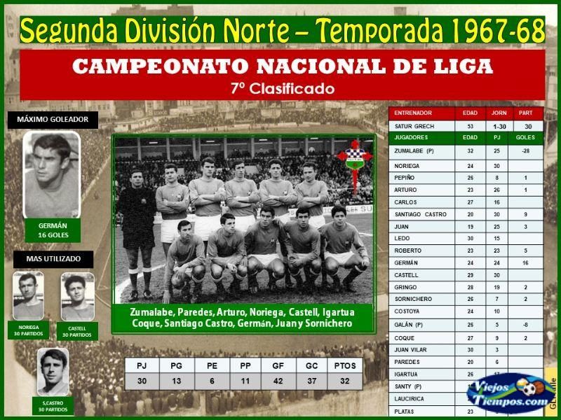 Club Ferrol. 1967 - 1968 Club Ferrol. 1967 - 1968
