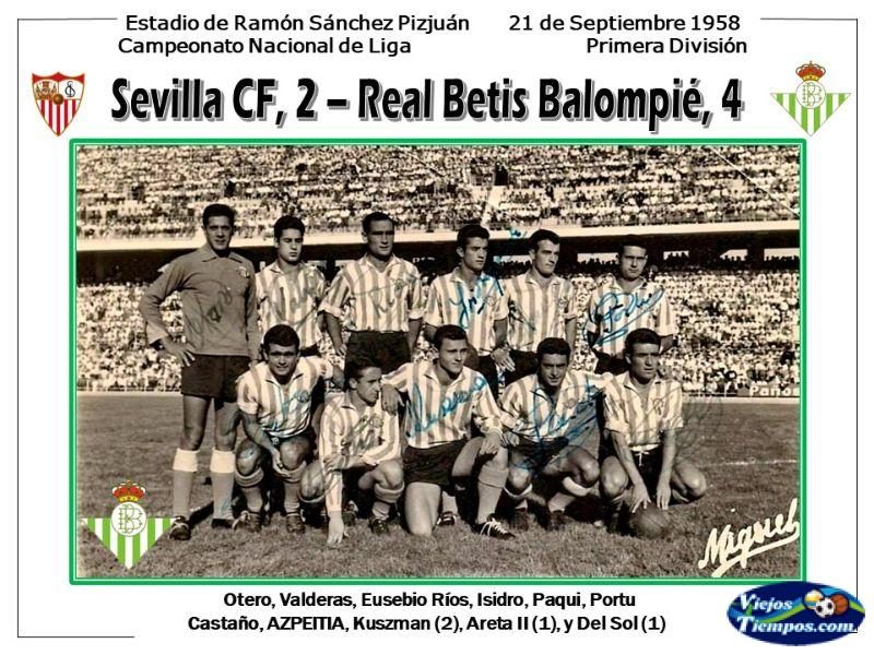 Real Betis Balompié. 1958 - 1959 Real Betis Balompié. 1958 - 1959