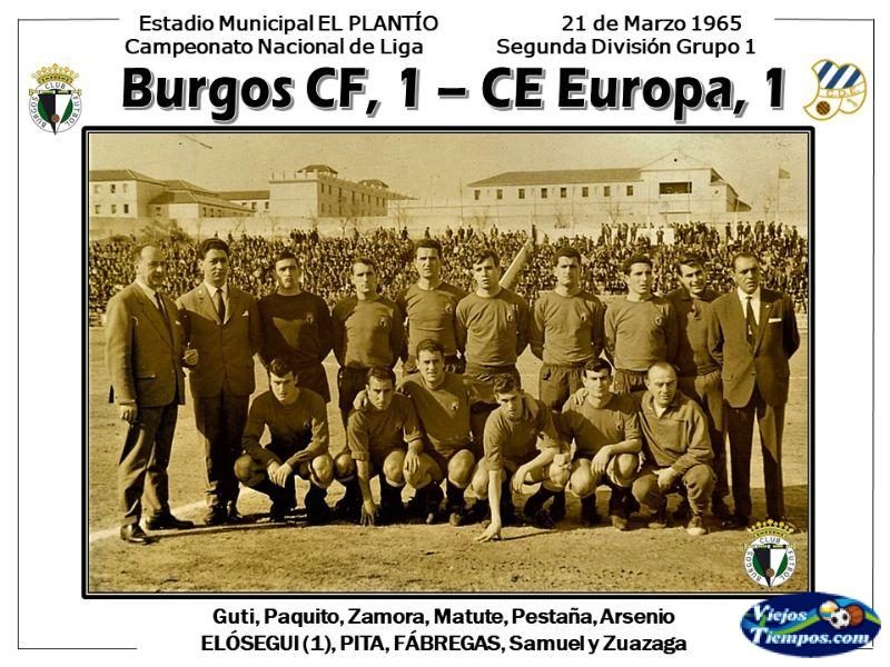 Burgos Club de Fútbol. 1964 - 1965 Burgos Club de Fútbol. 1964 - 1965