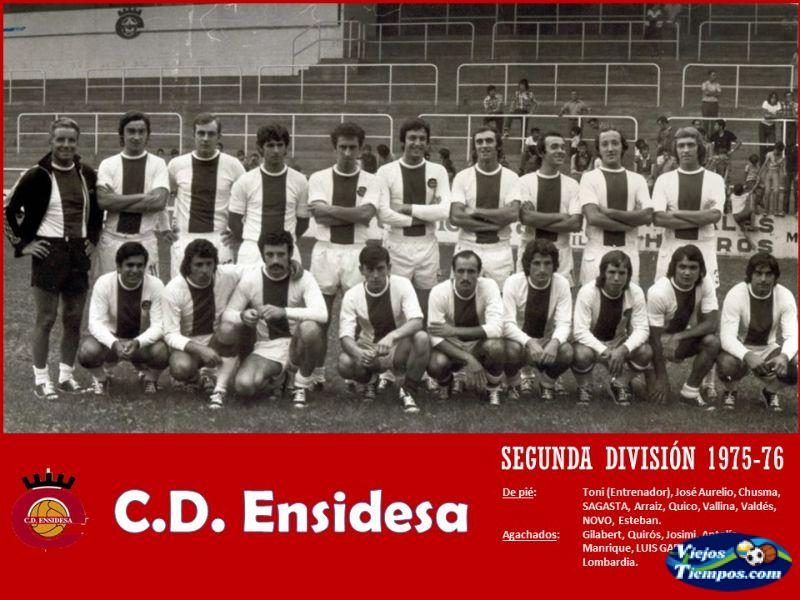 Club Deportivo Ensidesa. 1975 - 1976 Club Deportivo Ensidesa. 1975 - 1976