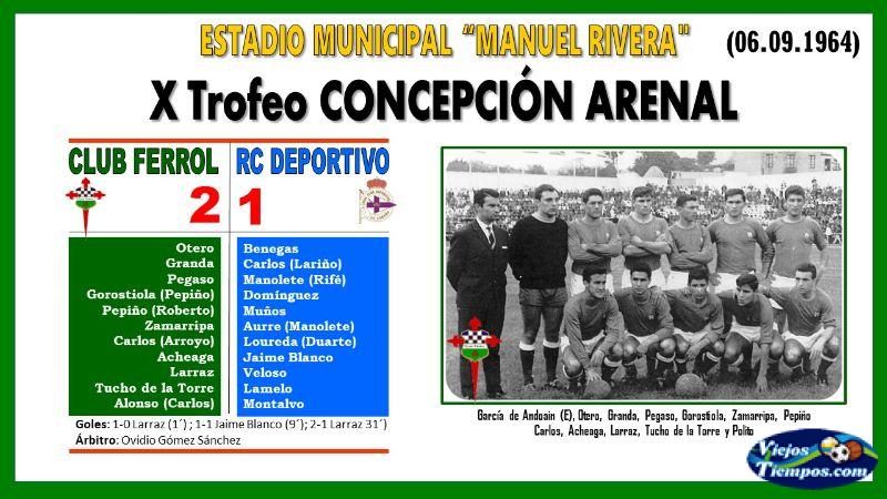Club Ferrol. 1964 - 1965 Club Ferrol. 1964 - 1965