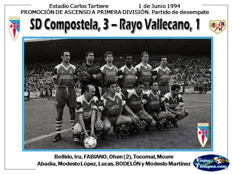 Sociedad Deportiva Compostela. 1993 - 1994 Sociedad Deportiva Compostela. 1993 - 1994